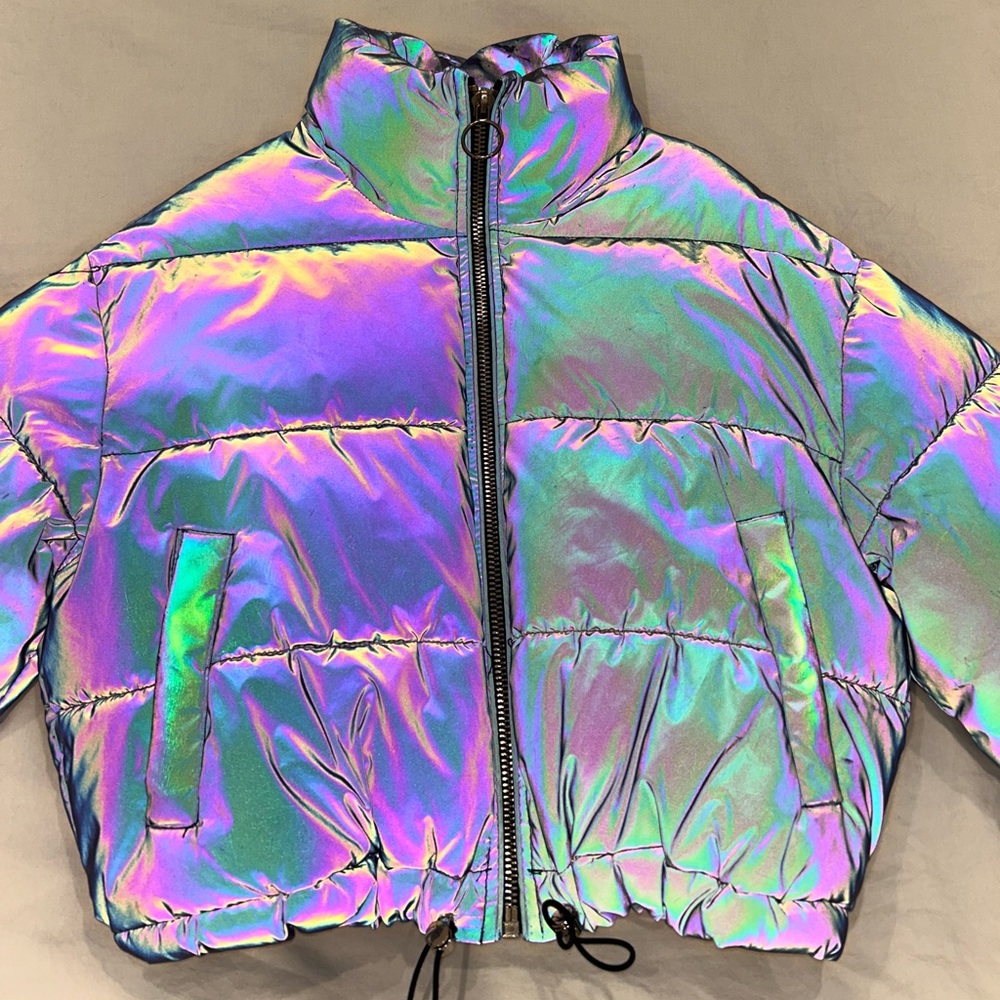 Reflective Puffer Jacket